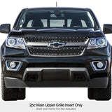 Stainless Steel Main Upper Rivet Grille 2015-2020 Chevy Colorado Not For ZR2 Model GR03LFC16H