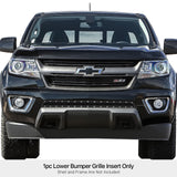 Stainless Steel Lower Bumper Rivet Grille 2015-2020 Chevy Colorado Not For ZR2 Model GR03LFC17H