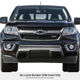 Stainless Steel Lower Bumper Rivet Grille 2015-2020 Chevy Colorado Not For ZR2 Model GR03LFC17S
