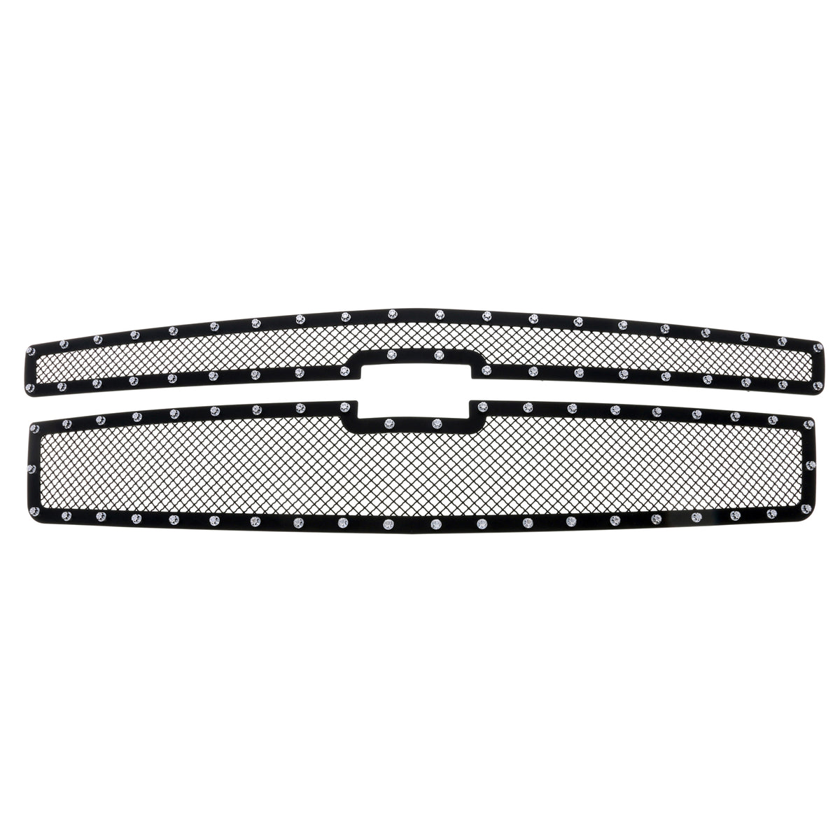 Stainless Steel Main Upper Rivet Grille 2015-2020 Chevy Suburban (For Both Honeycomb Style and Bar Style)/2015-2020 Chevy Tahoe (For Both Honeycomb Style and Bar Style) GR03LFC20H