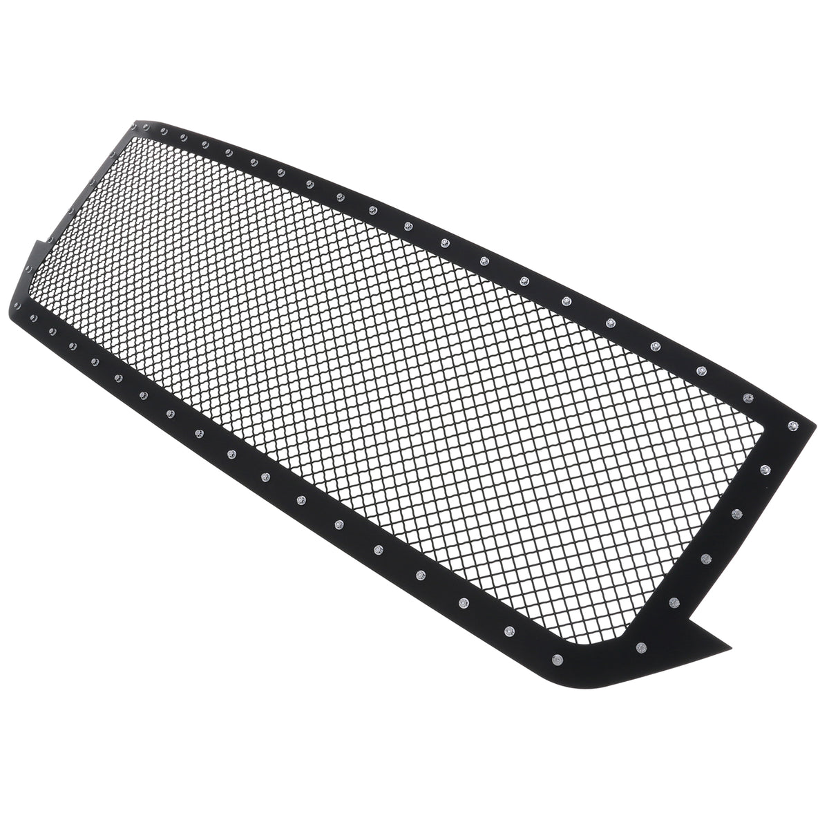 Carbon Steel Main Upper Rivet Grille 2016-2018 Chevy Silverado 1500 /2019 Chevy Silverado 1500 LD GR03LFC75K
