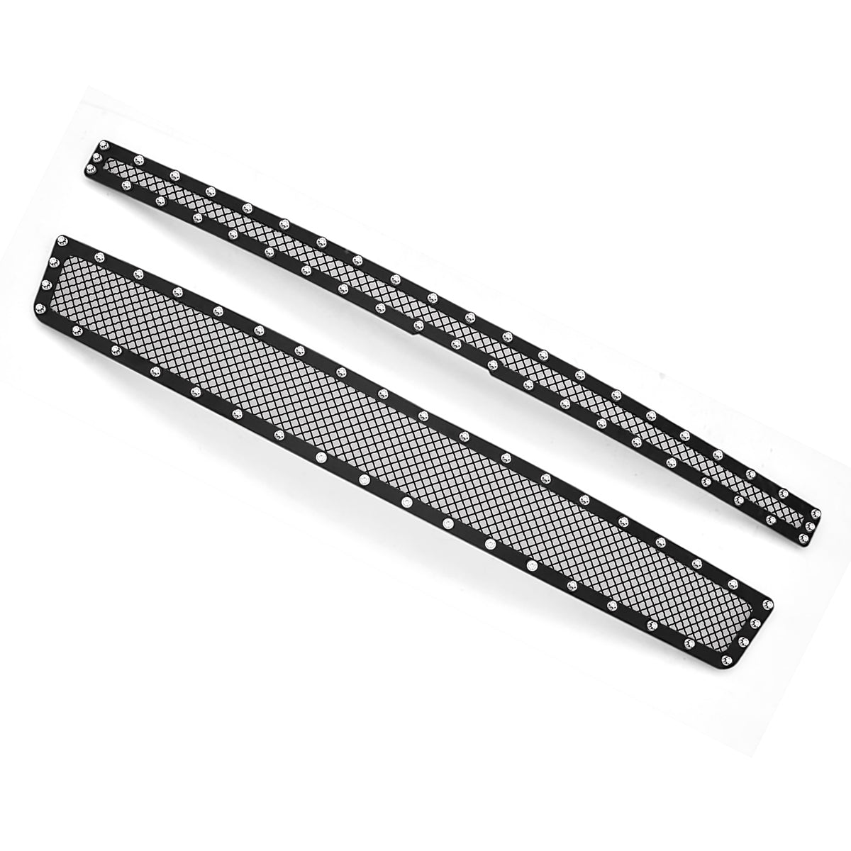 Stainless Steel Main Upper Rivet Grille 2007-2014 Chevy Avalanche /2007-2014 Chevy Suburban /2007-2014 Chevy Tahoe Not For Hybrid GR03LFD51H