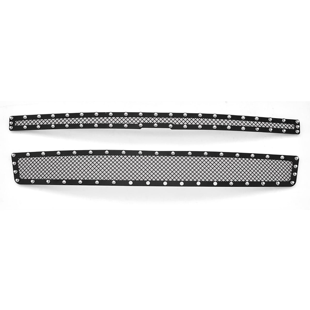 Stainless Steel Main Upper Rivet Grille 2007-2014 Chevy Avalanche /2007-2014 Chevy Suburban /2007-2014 Chevy Tahoe Not For Hybrid GR03LFD51H