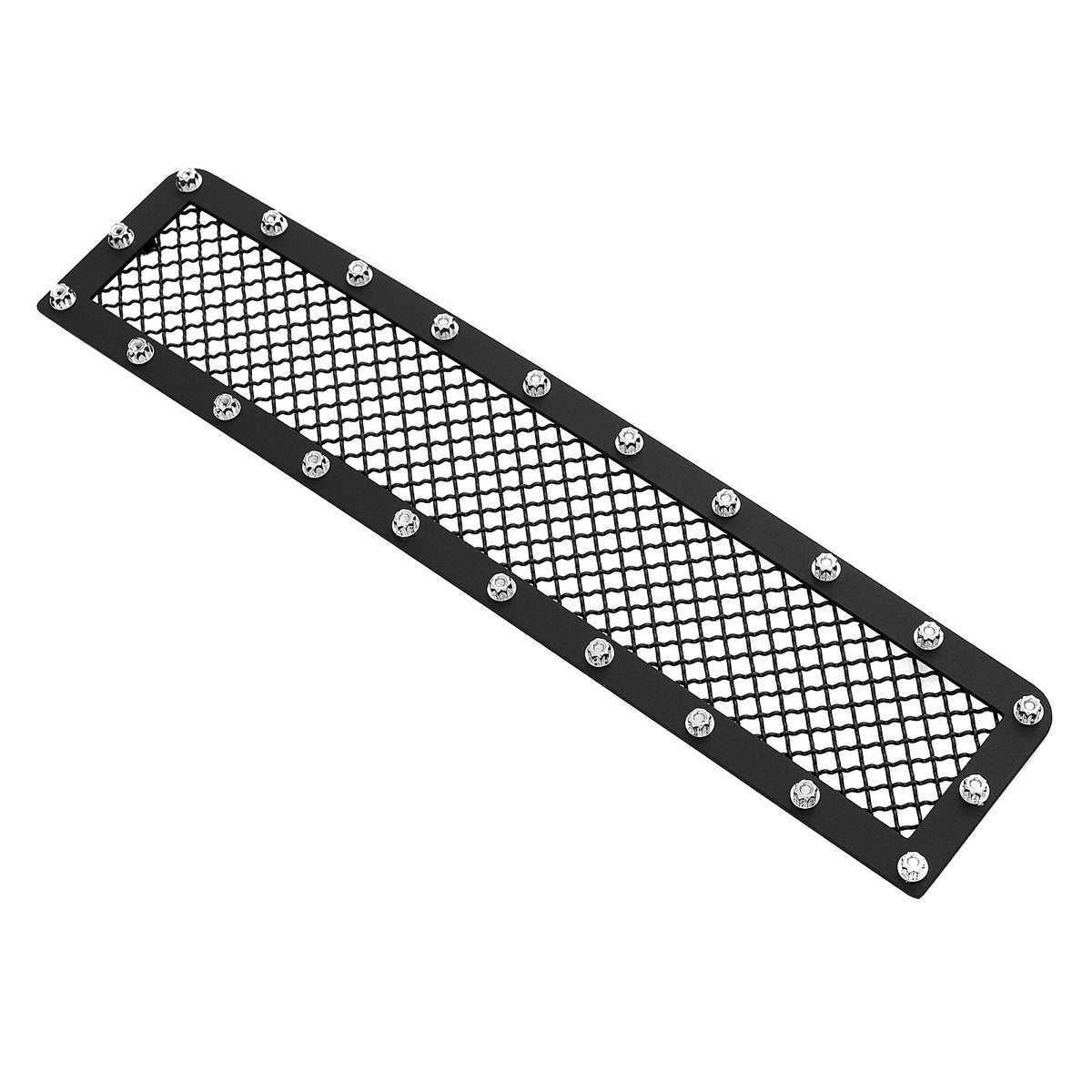 Stainless Steel Lower Bumper Rivet Grille 2003-2007 Hummer H2 GR03LFE80H