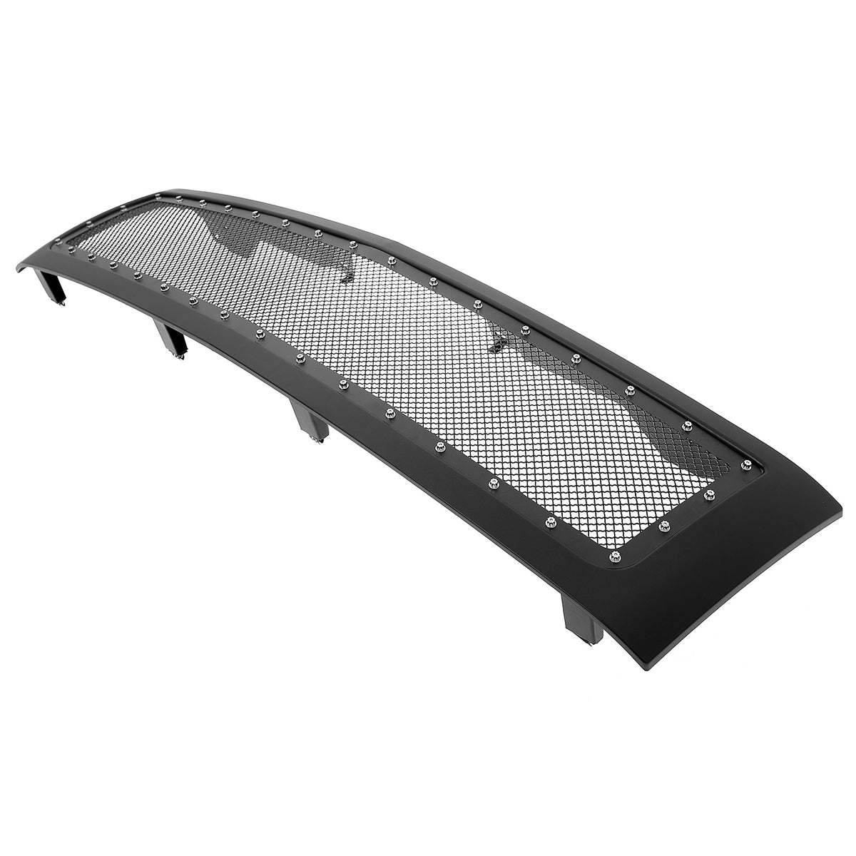 PE + Stainless Steel Main Upper Package Grille 2007-2013 Chevy Silverado 1500 (only for Models with logo height exceeding center bar) GR03PEG66H