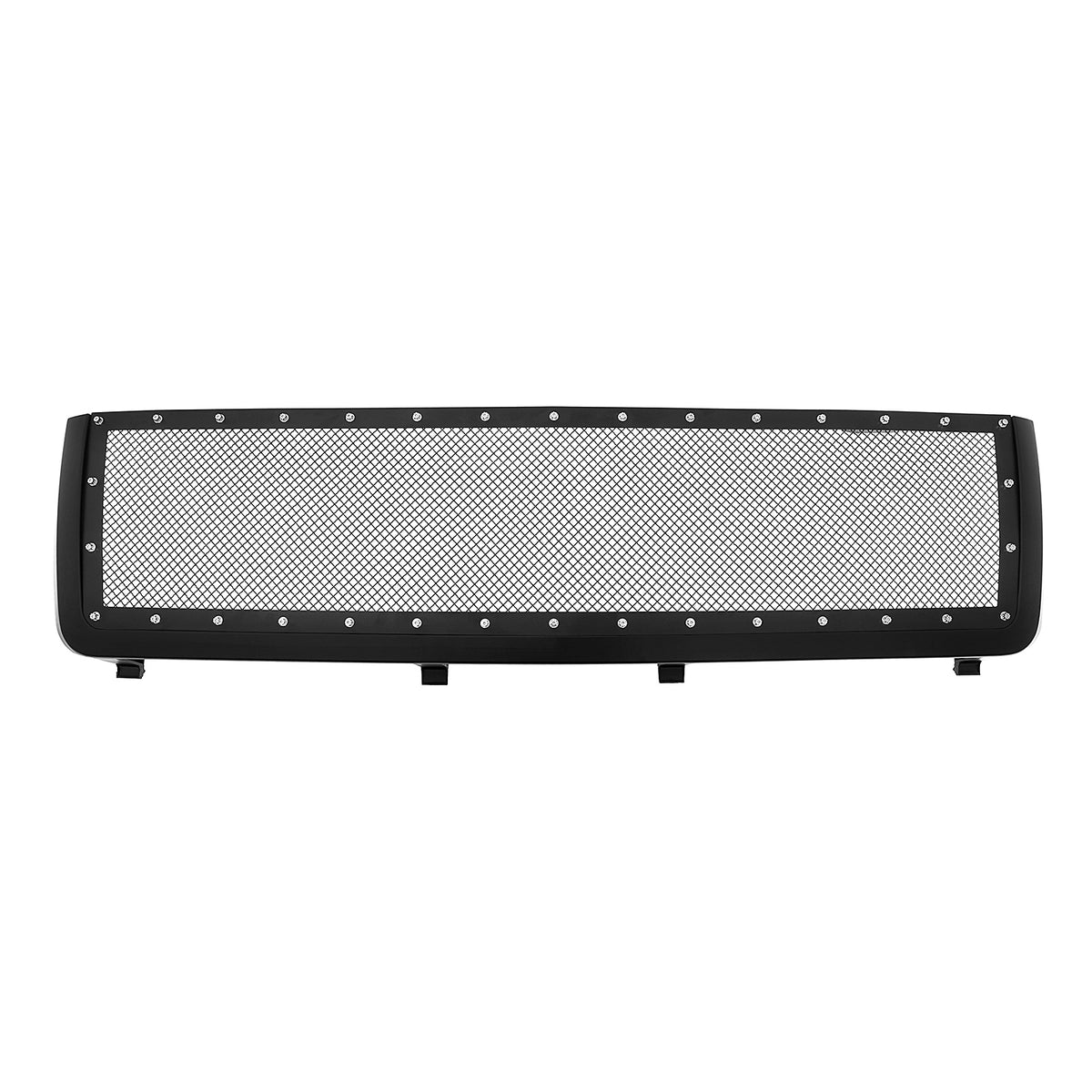 PE + Stainless Steel Main Upper Package Grille 2011-2014 Chevy Silverado 2500 HD /2011-2014 Chevy Silverado 3500 HD GR03PFH31H