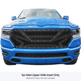 Stainless Steel Main Upper Sheet Grille 2019-2024 Ram 1500 Laramie/Lone Star/Big Horn/Tradesman (Excl. 19-24 Ram 1500 Classic, Excl. Laramie Limited) GR04DEE40M