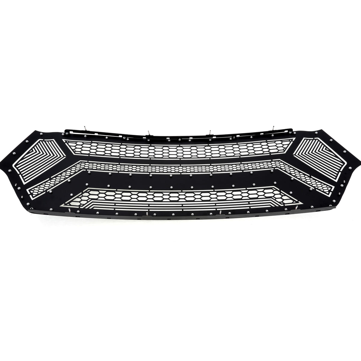 Stainless Steel Main Upper Sheet Grille 2019-2024 Ram 1500 Laramie/Lone Star/Big Horn/Tradesman (Excl. 19-24 Ram 1500 Classic, Excl. Laramie Limited) GR04DEE40N