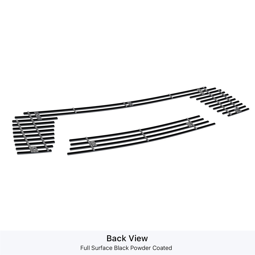 Stainless Steel Main Upper Black Stainless Steel Billet Grille 2015-2018 Ram 1500 Rebel GR04FEB55J