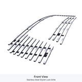 Stainless Steel Main Upper Stainless Steel Billet Grille 2015-2018 Ram 1500 Rebel GR04FEB55S