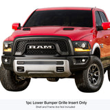 Stainless Steel Lower Bumper Stainless Steel Billet Grille 2015-2018 Ram 1500 Rebel GR04FEB56S
