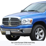 Stainless Steel Lower Bumper Stainless Steel Billet Grille Dodge Ram 1500\Dodge Ram 2500\Dodge Ram 3500 GR04FEC75S