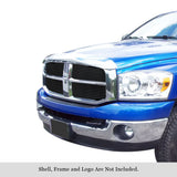 Stainless Steel Main Upper Black Stainless Steel Billet Grille 2006-2008 Ram 1500 /2006-2009 Dodge Ram 2500 /2006-2009 Dodge Ram 3500 GR04FEG19J