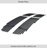 Stainless Steel Main Upper Black Stainless Steel Billet Grille 2006-2008 Ram 1500 /2006-2009 Dodge Ram 2500 /2006-2009 Dodge Ram 3500 GR04FEG19J