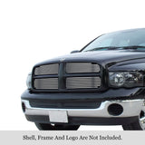 Stainless Steel Main Upper Stainless Steel Billet Grille 2002-2005 Dodge Ram GR04FEG20S