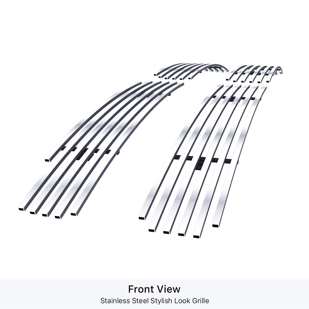 Stainless Steel Main Upper Stainless Steel Billet Grille 1994-2001 Dodge Ram Not For Sport GR04FEG21S