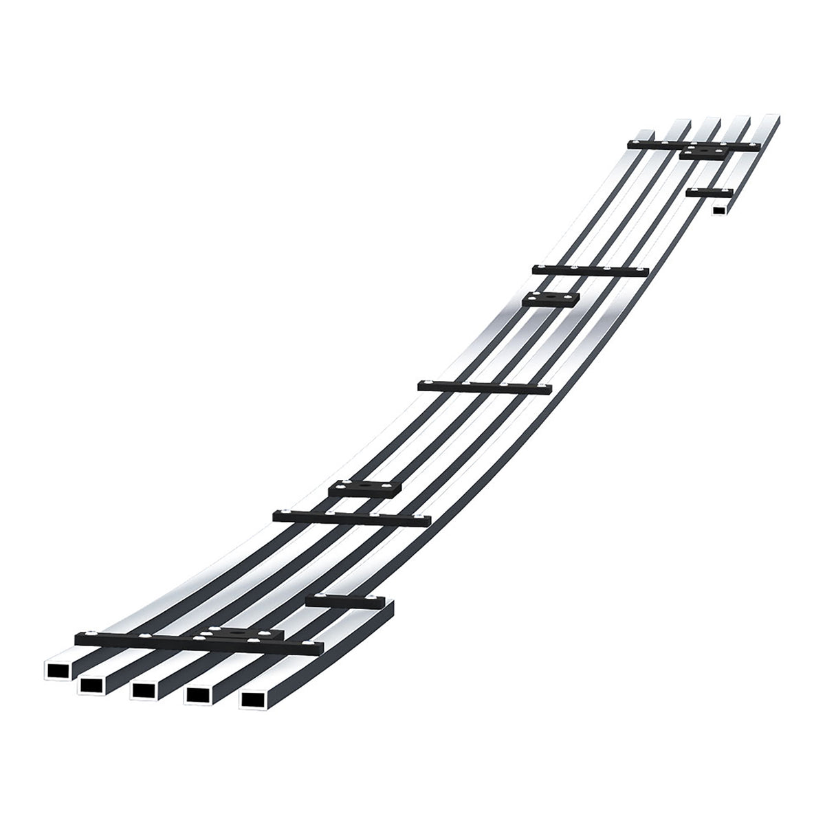 Stainless Steel Lower Bumper Stainless Steel Billet Grille 2013-2018 Ram 1500 Express And Sport Model/2019-2021 Ram 1500 Classic Express And Sport Model Only GR04FEI20S