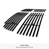 Stainless Steel Main Upper Black Stainless Steel Billet Grille 2013-2018 Ram 2500 /2013-2018 Ram 3500 GR04FFC31J