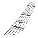 Stainless Steel Lower Bumper Stainless Steel Billet Grille 2015-2018 Dodge Charger Without Adaptive Cruise Control (Not for Daytona and RT SCAT Pack and SRT)/2019-2023 Dodge Charger Without Adaptive Cruise Control Only for SXT GR04FFC46S