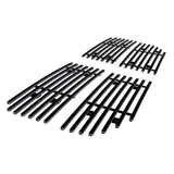 Stainless Steel Main Upper Black Stainless Steel Billet Grille 2007-2011 Dodge Nitro GR04FFD73J