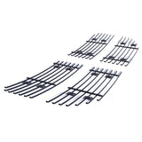 Stainless Steel Main Upper Stainless Steel Billet Grille 2007-2011 Dodge Nitro GR04FFD73S
