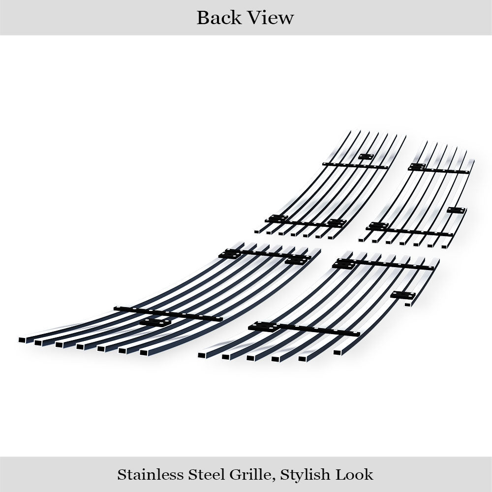 Stainless Steel Main Upper Stainless Steel Billet Grille 2009-2012 Dodge Ram 1500 Honeycomb Style Only GR04FFF13S