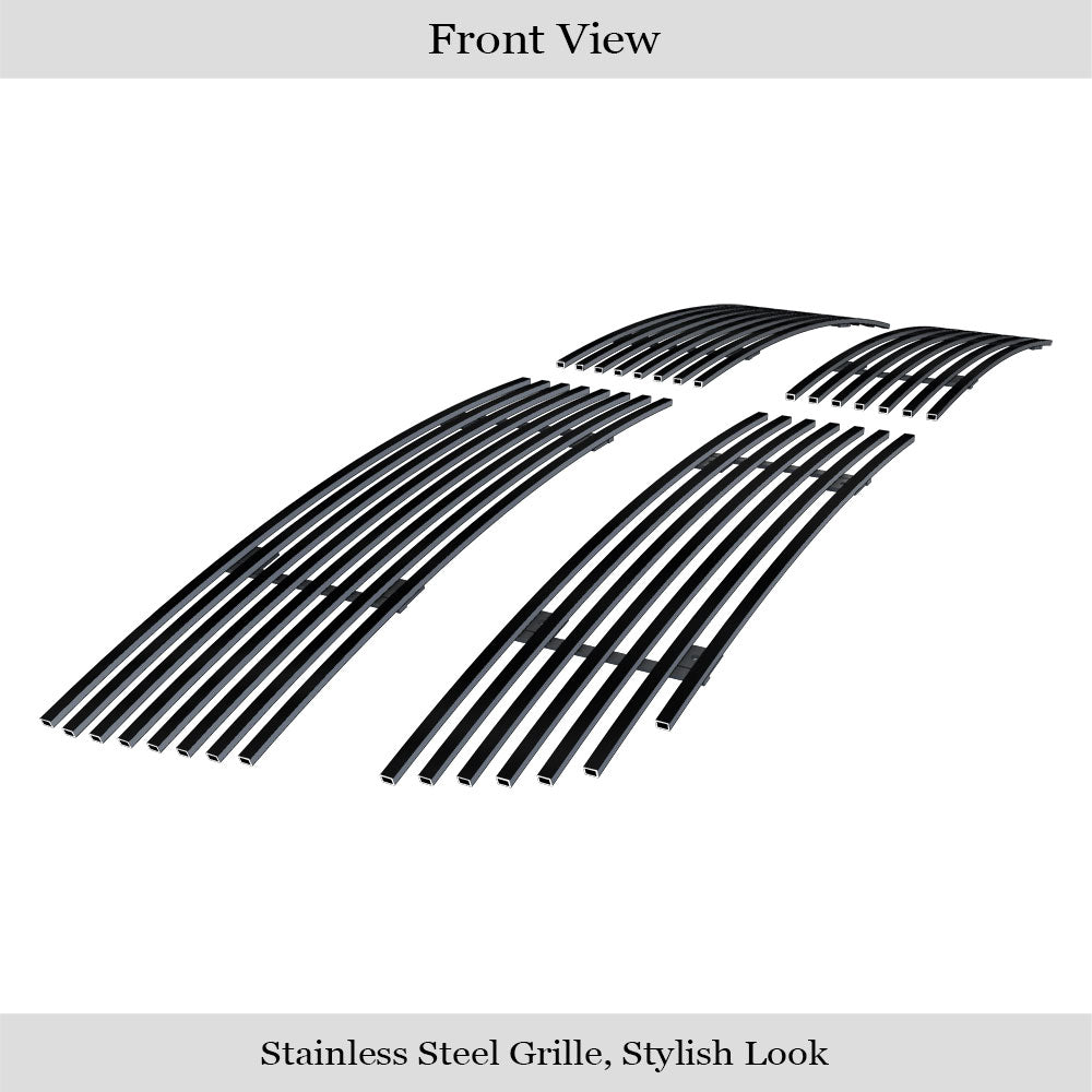 Stainless Steel Main Upper Black Stainless Steel Billet Grille 2010-2012 Ram 2500 Not For Laramie Package/2010-2012 Ram 3500 Not For Laramie Package GR04FFH64J