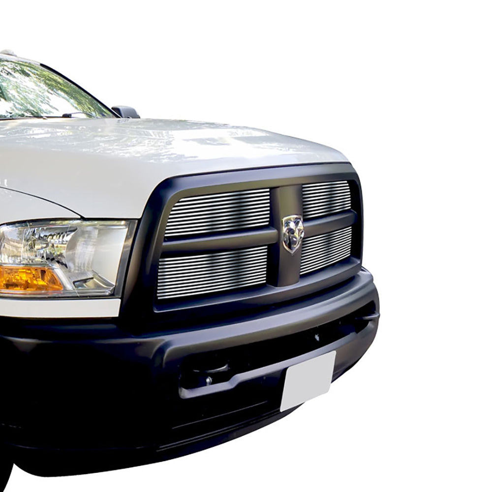 Stainless Steel Main Upper Stainless Steel Billet Grille 2010-2012 Ram 2500 Not For Laramie Package/2010-2012 Ram 3500 Not For Laramie Package GR04FFH64S