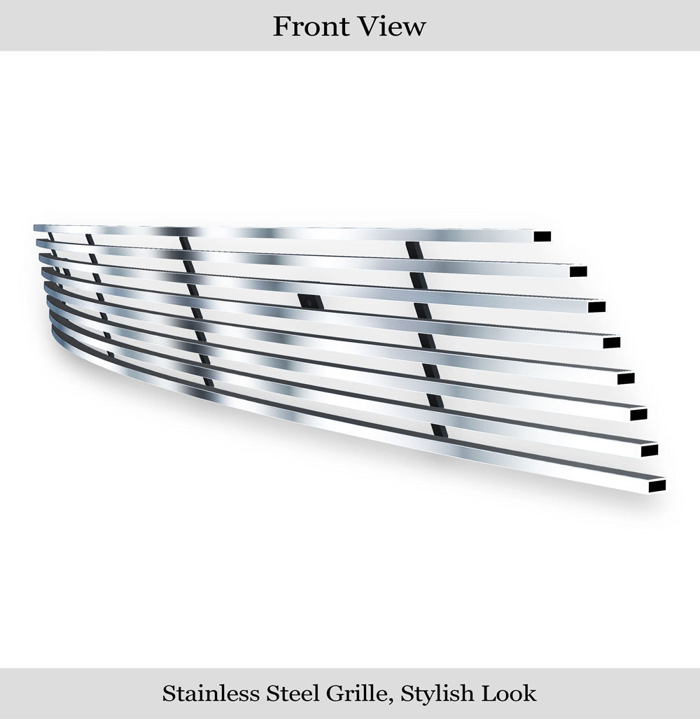 Stainless Steel Lower Bumper Stainless Steel Billet Grille 2011-2013 Dodge Durango (Tow Hook Must Be removed) GR04FFH69C