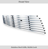 Stainless Steel Lower Bumper Stainless Steel Billet Grille 2011-2013 Dodge Durango (Tow Hook Must Be removed) GR04FFH69C