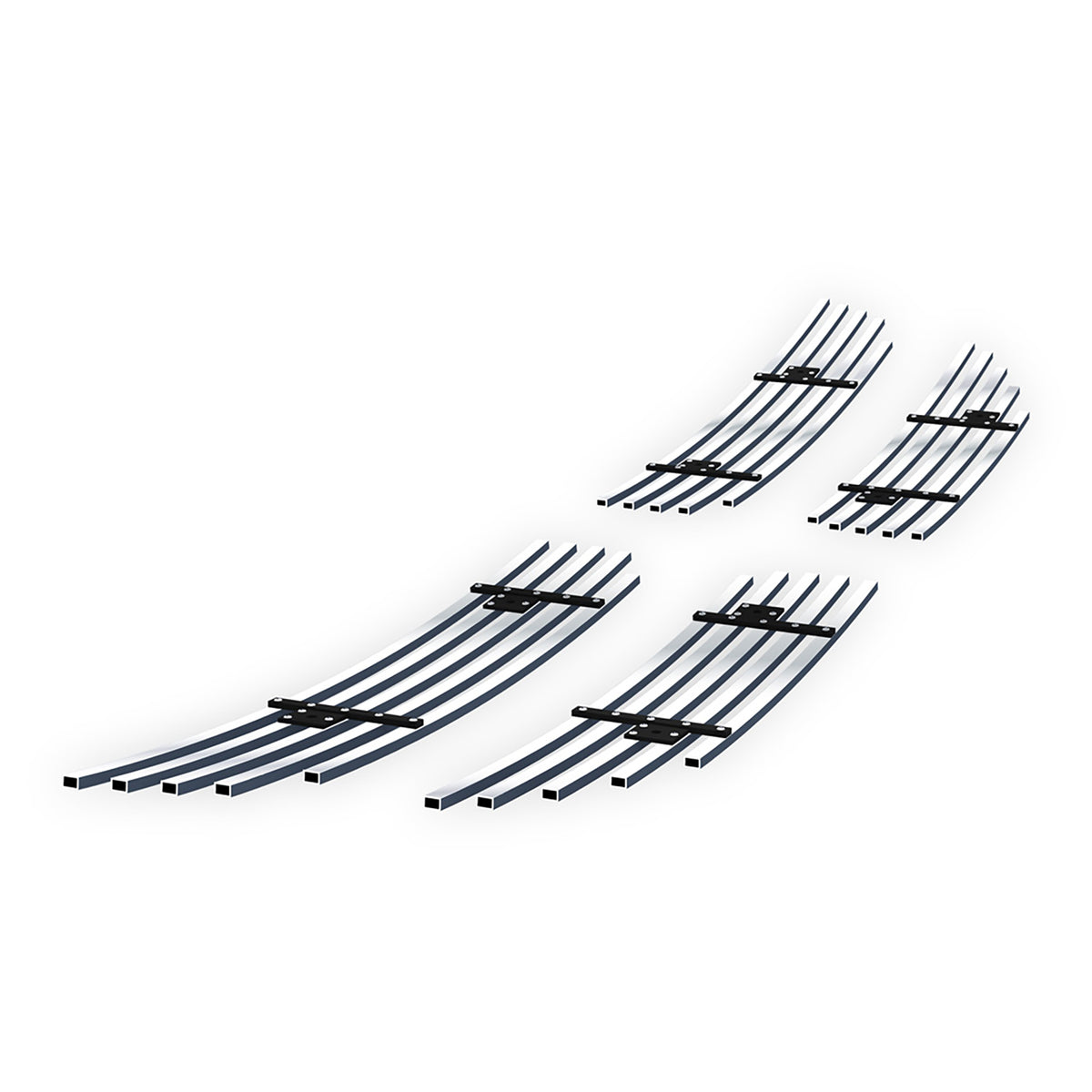 Stainless Steel Main Upper Stainless Steel Billet Grille 2011-2020 Dodge Journey GR04FFH76S