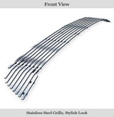 Stainless Steel Main Upper Stainless Steel Billet Grille 2018 Dodge Durango Only for RT and SRT/2019-2020 Dodge Durango Only for GT and RT and SRT GR04FFJ35S