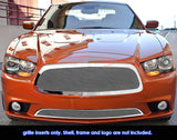 Stainless Steel Main Upper + Lower Bumper Mesh Grille 2011-2014 Dodge Charger (Not For SRT Model And Adaptive Speed Control(NHP) Package) GR04GAA99T