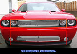 Stainless Steel Main Upper + Lower Bumper Mesh Grille 2011-2014 Dodge Challenger GR04GAB18T
