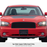 Stainless Steel Main Upper Black Wire Mesh Grille 2005-2010 Dodge Charger GR04GEC20H