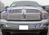 Stainless Steel Main Upper Mesh Grille 2002-2005 Dodge Ram GR04GEG20T