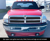 Stainless Steel Main Upper Black Wire Mesh Grille 1994-2001 Dodge Ram Not For Sport GR04GEG21H