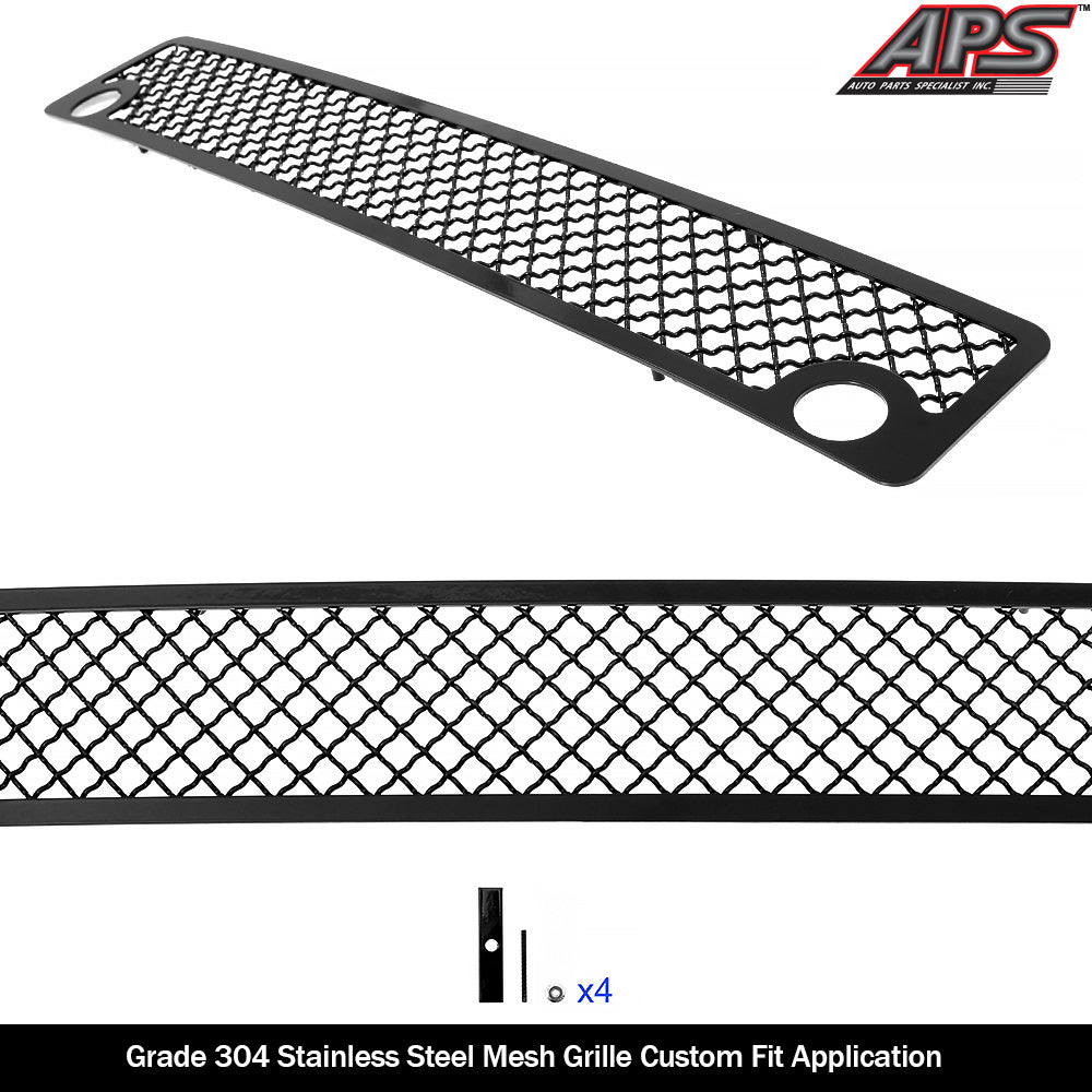 Stainless Steel Lower Bumper Black Wire Mesh Grille 2019-2024 Ram 2500 with sensor /2019-2024 Ram 3500 with sensor GR04GEJ22K