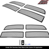 Stainless Steel Main Upper Black Wire Mesh Grille 2013-2018 Ram 2500 /2013-2018 Ram 3500 GR04GFC31K
