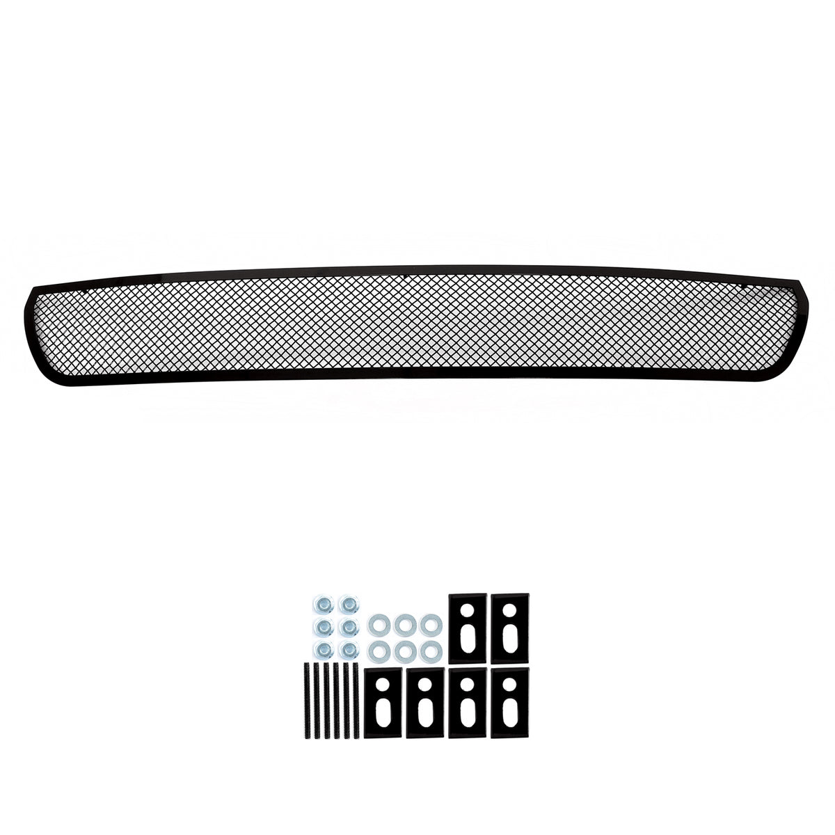 Stainless Steel Main Upper Black Wire Mesh Grille 2015-2018 Dodge Charger (Not for Daytona and RT SCAT Pack and SRT)/2019-2023 Dodge Charger Only for SXT GR04GFC44H