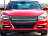Stainless Steel Main Upper Mesh Grille 2015-2018 Dodge Charger (Not for Daytona and RT SCAT Pack and SRT)/2019-2023 Dodge Charger Only for SXT GR04GFC44T