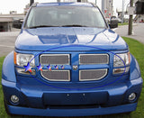 Stainless Steel Main Upper Mesh Grille 2007-2011 Dodge Nitro GR04GFD73S