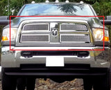 Stainless Steel Main Upper Mesh Grille 2010-2012 Ram 2500 Not For Laramie Package/2010-2012 Ram 3500 Not For Laramie Package GR04GFH64T