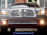 Stainless Steel Lower Bumper Mesh Grille 2011-2014 Dodge Charger Not For SRT Model And Adaptive Speed Control(NHP) Package GR04GFH75T