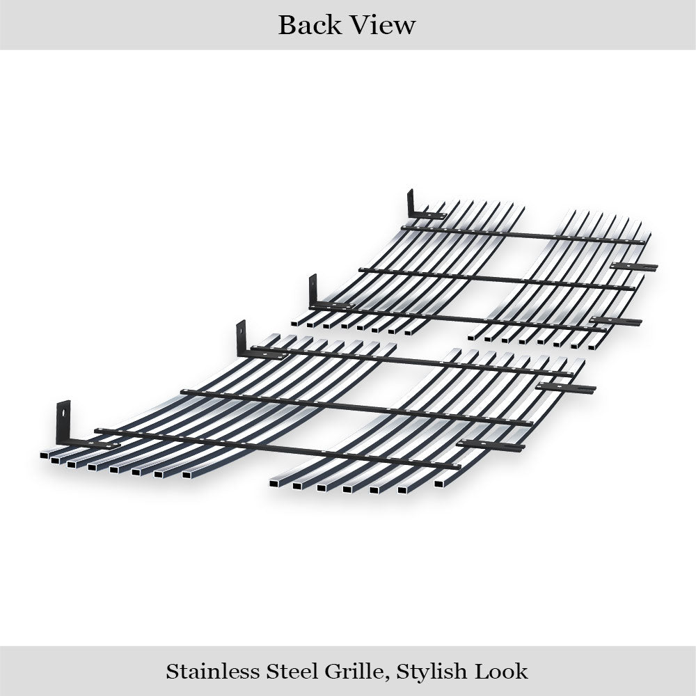 Stainless Steel Main Upper Stainless Steel Billet Grille 2002-2005 Dodge Ram (Exclude 2002 Classic Model) GR04HEC74S