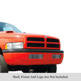 Stainless Steel Lower Bumper Stainless Steel Billet Grille 1994-2001 Dodge Ram Not For Sport GR04HEJ35S