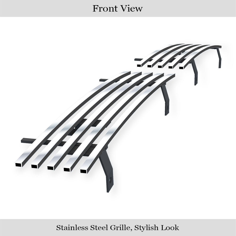 Stainless Steel Lower Bumper Stainless Steel Billet Grille 1994-2001 Dodge Ram Not For Sport GR04HEJ35S
