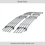 Stainless Steel Main Upper Stainless Steel Billet Grille 1999-2001 Dodge Ram Sport GR04HEJ74S