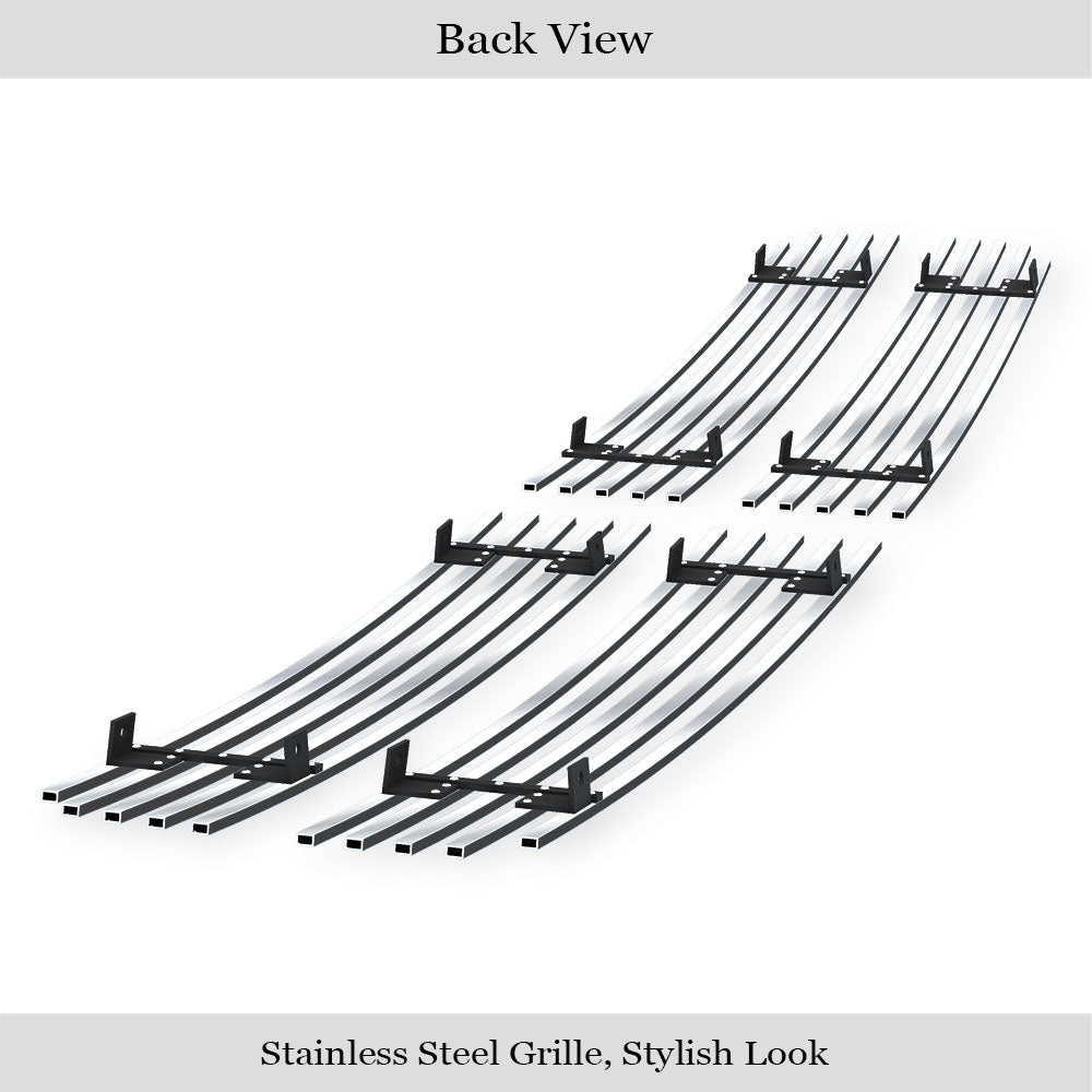 Stainless Steel Main Upper Stainless Steel Billet Grille 1999-2001 Dodge Ram Sport GR04HEJ74S