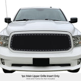 Stainless Steel Main Upper Rivet Grille 2013-2017 Ram 1500 Not For Rebel/2018 Ram 1500 Not For Rebel & Sport & Laramie Longhorn & Laramie Limited/2019-2021 Ram 1500 Classic Only GR04LEI86H